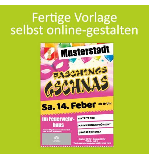 Plakate online gestalten Farbplakate Online designer