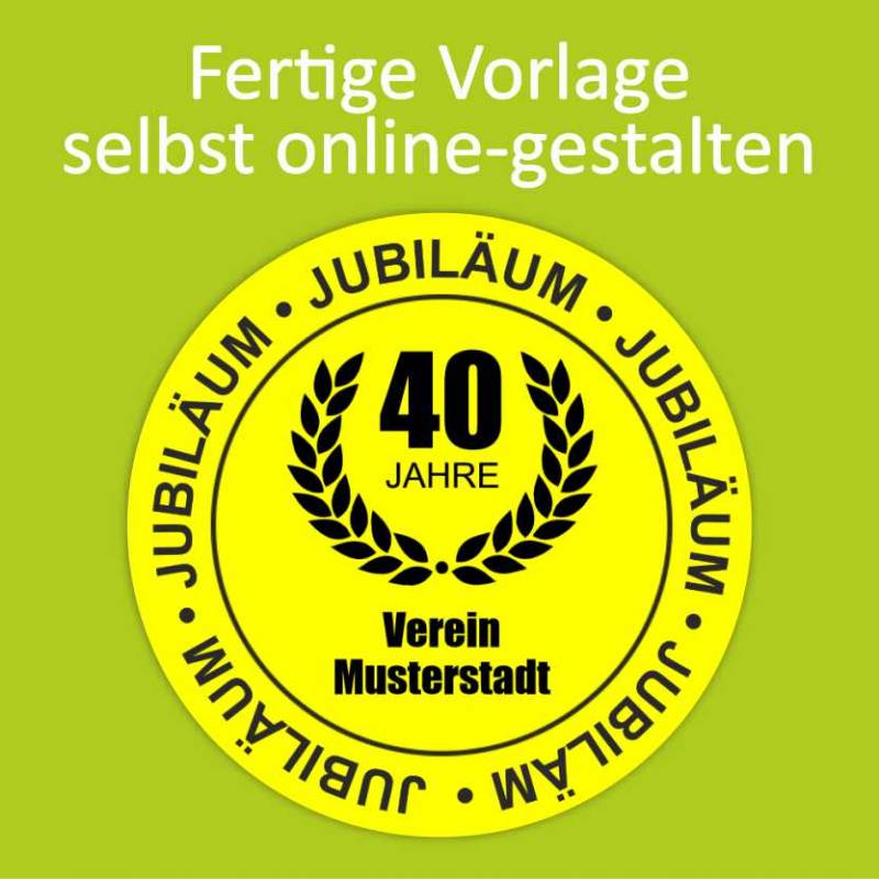 Feuerwehraufkleber, Kleber für Feuerwehr, Neonaufkleber, Aufkleber Neon, Vereinsaufkleber, Jubiläumsaufkleber