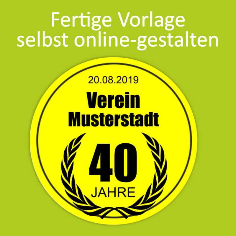 Feuerwehraufkleber, Kleber für Feuerwehr, Neonaufkleber, Aufkleber Neon, Vereinsaufkleber, Jubiläumsaufkleber