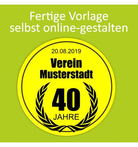 Feuerwehraufkleber, Kleber für Feuerwehr, Neonaufkleber, Aufkleber Neon, Vereinsaufkleber, Jubiläumsaufkleber
