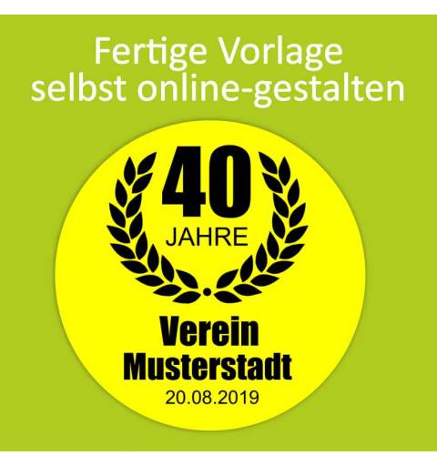 Feuerwehraufkleber, Kleber für Feuerwehr, Neonaufkleber, Aufkleber Neon, Vereinsaufkleber, Jubiläumsaufkleber