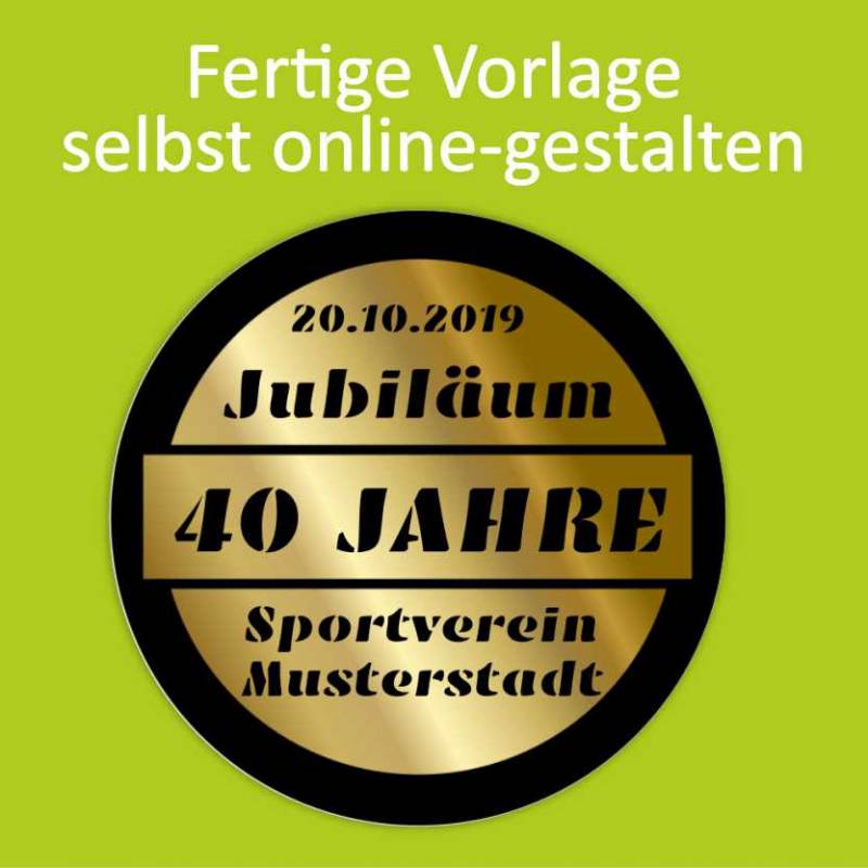 Feuerwehraufkleber, Kleber für Feuerwehr, Neonaufkleber, Aufkleber Neon, Vereinsaufkleber, Jubiläumsaufkleber