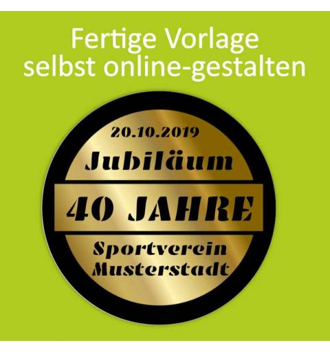 Feuerwehraufkleber, Kleber für Feuerwehr, Neonaufkleber, Aufkleber Neon, Vereinsaufkleber, Jubiläumsaufkleber