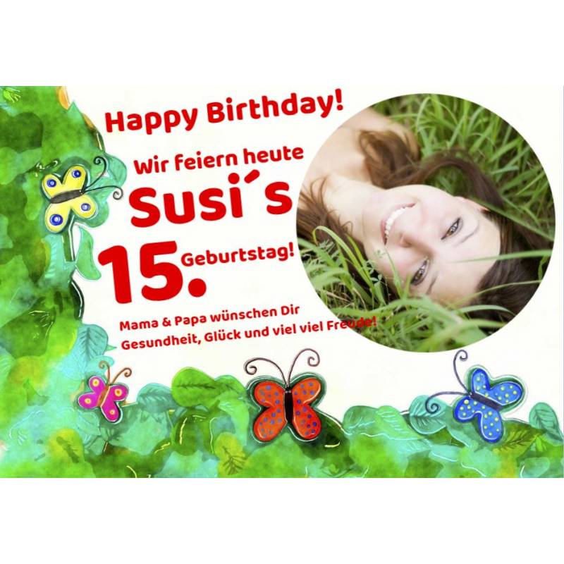 Geburtstagsbanner online bestellen Transparente Partybanner
