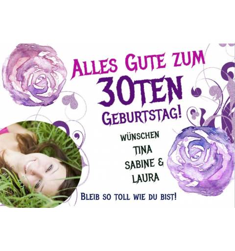 Geburtstagsbanner online bestellen Transparente Partybanner