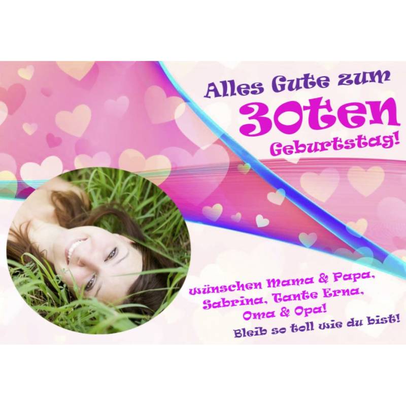 Geburtstagsbanner online bestellen Transparente Partybanner