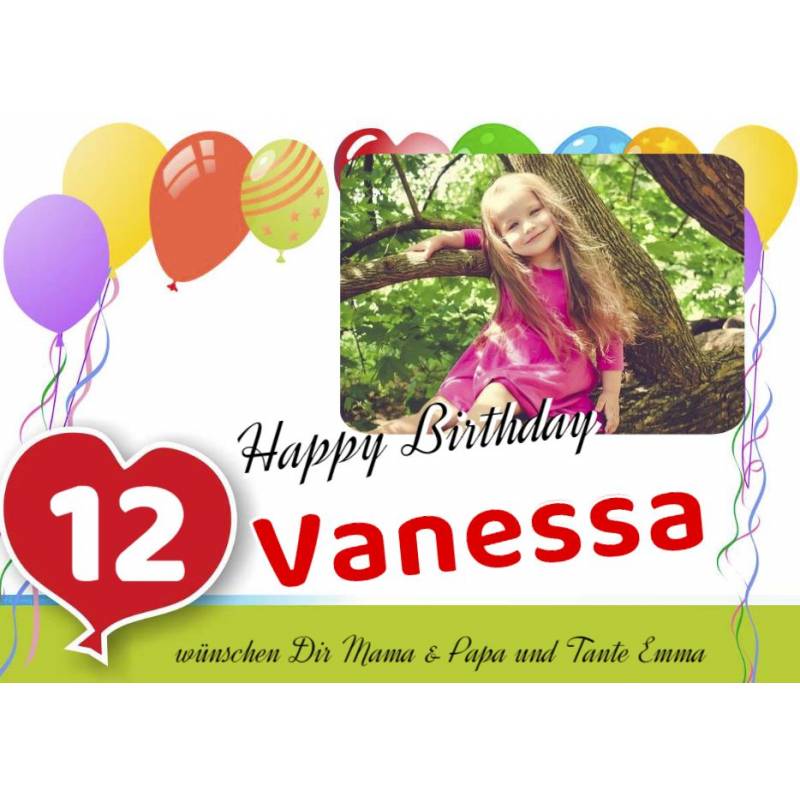 Geburtstagsbanner online bestellen Transparente Partybanner