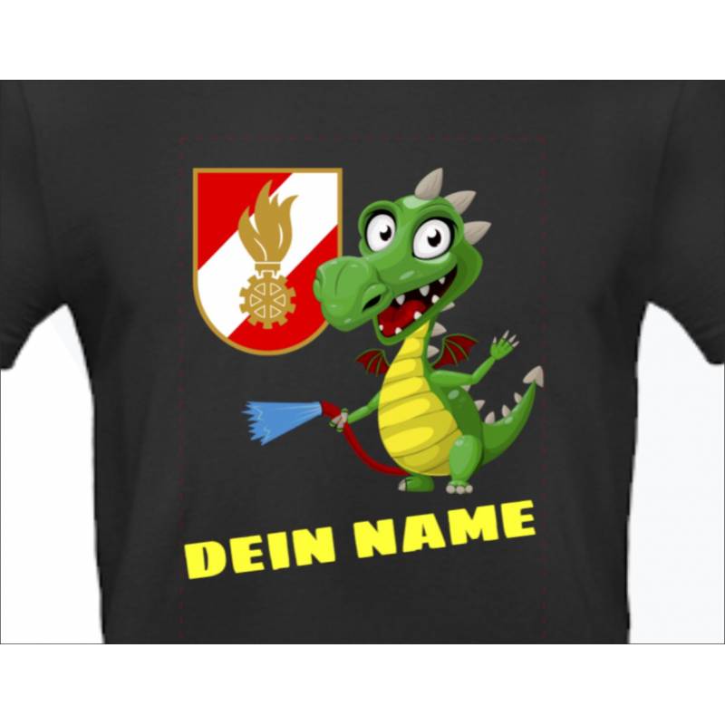Kindershirt Feuerwehrshirt online bestellen Korpsabzeichen T-shirt für Kinder