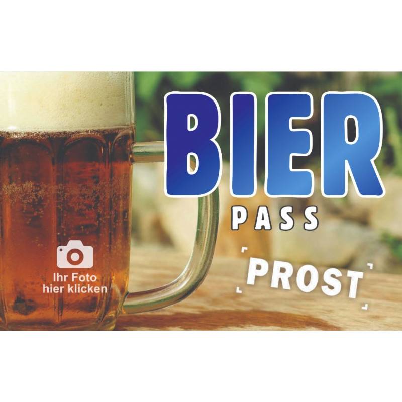 Bonuskarte Bonuspass Sammelpass Bierpass Stempelpass Treuepass