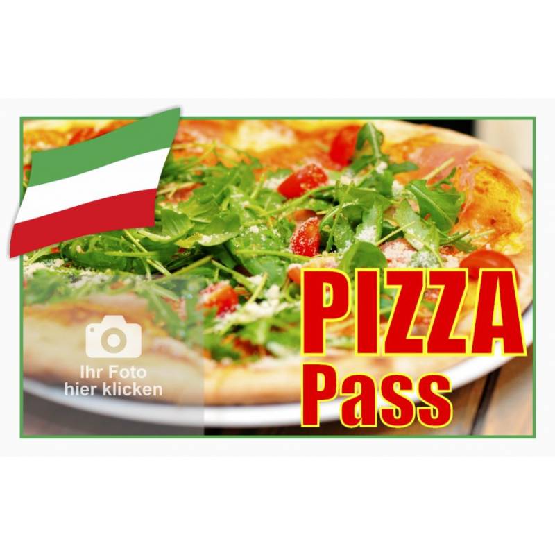 Pizzapass Bonuskarte Bonuspass Sammelpass Bierpass Stempelpass Kaffepass Treuepass