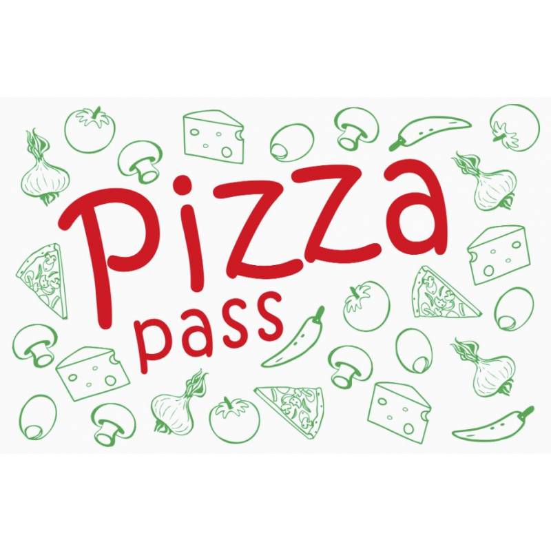 Pizzapass Bonuskarte Bonuspass Sammelpass Bierpass Stempelpass Treuepass
