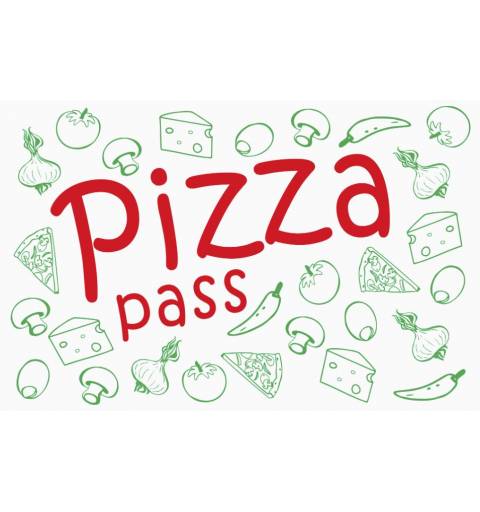 Pizzapass Bonuskarte Bonuspass Sammelpass Bierpass Stempelpass Treuepass