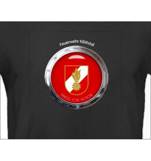 Feuerwehrshirts T-shirt Feuerwehr Feuerwehrwappen personalisiert