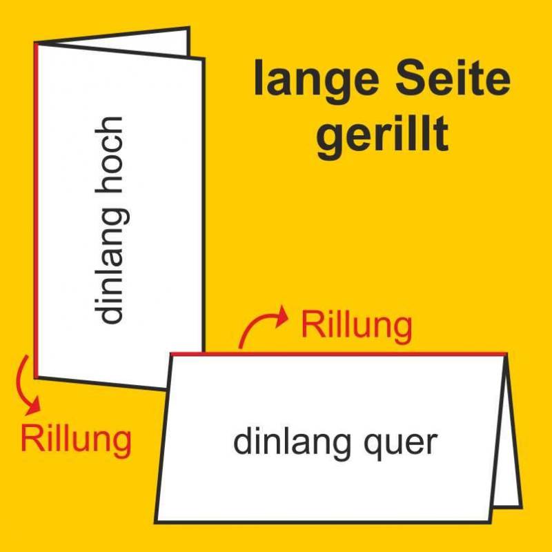 Rillung lange Seite