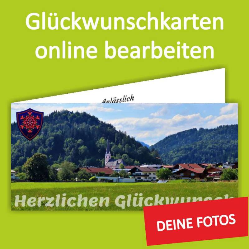 Klappkarte din lang, Einladung, Glückwunschkarte, Einladungskarte, Geburtstagskarte, Faltkarte