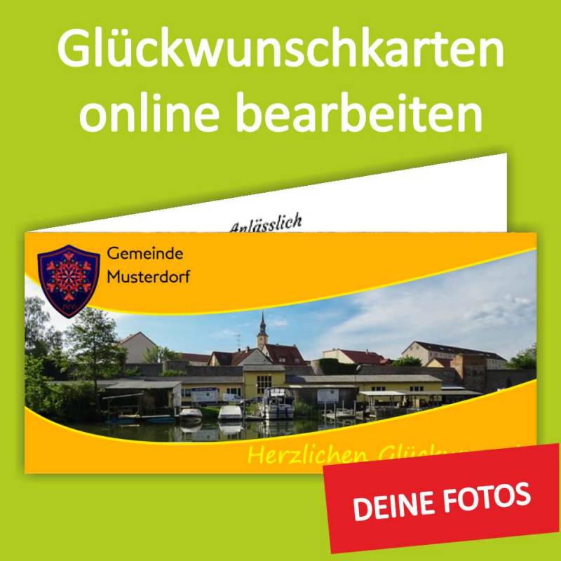 Klappkarte din lang, Einladung, Glückwunschkarte, Einladungskarte, Geburtstagskarte, Faltkarte