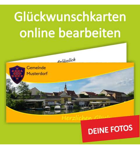 Klappkarte din lang, Einladung, Glückwunschkarte, Einladungskarte, Geburtstagskarte, Faltkarte