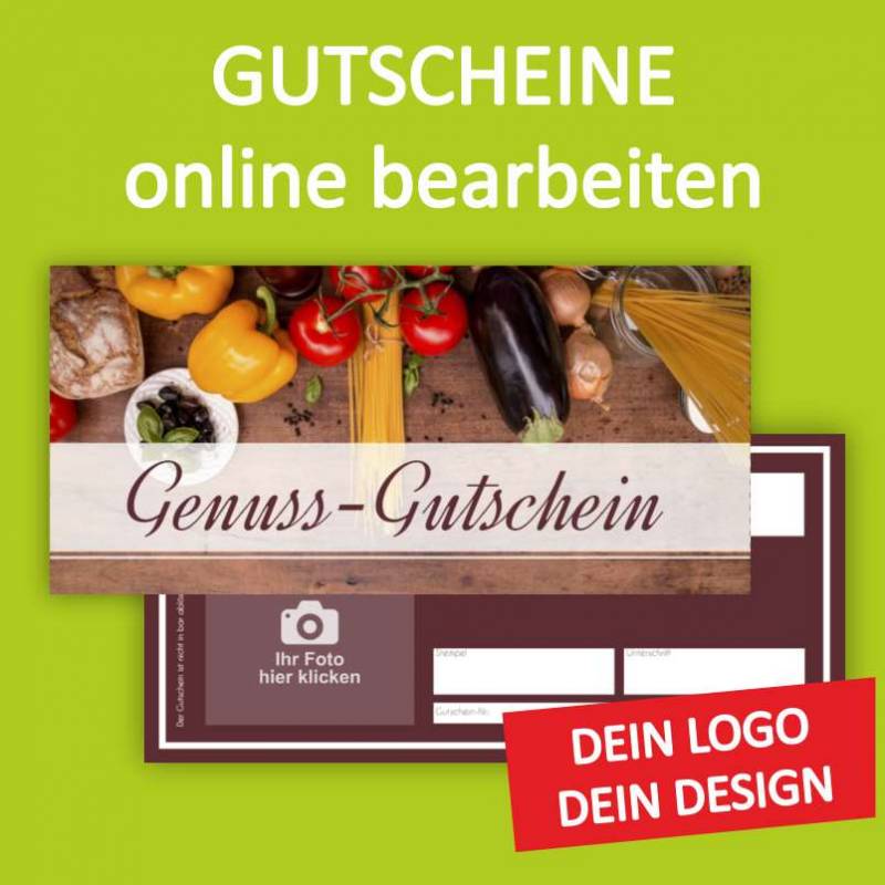 Firmengutschein, Einkaufsgutschein, Gastrogutschein