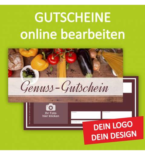 Firmengutschein, Einkaufsgutschein, Gastrogutschein
