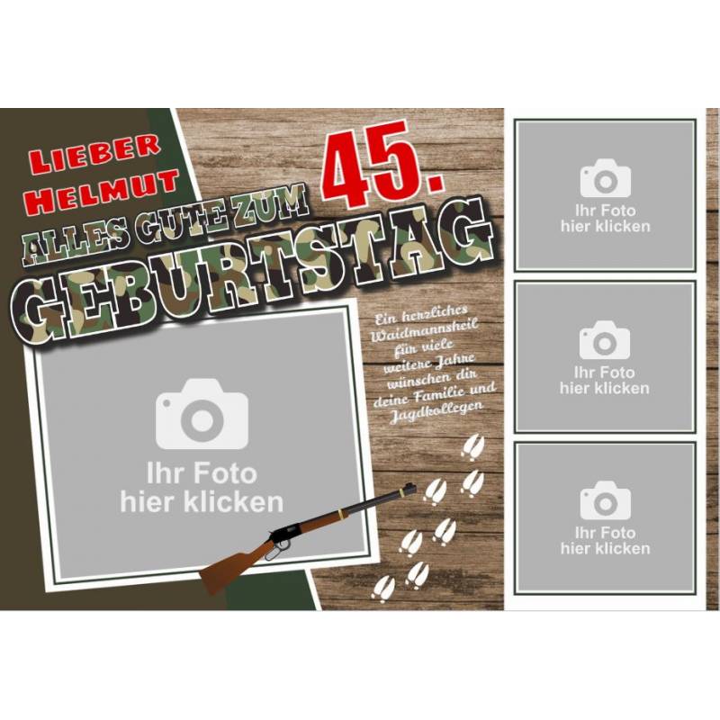 Geburtstagsbanner Partybanner Banner onlinegestalten Plakat Geburtstag gestalten Fotoplakat
