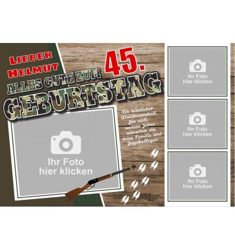 Geburtstagsbanner Partybanner Banner onlinegestalten Plakat Geburtstag gestalten Fotoplakat