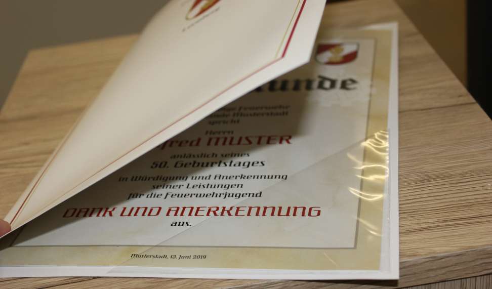 Urkundenmappe